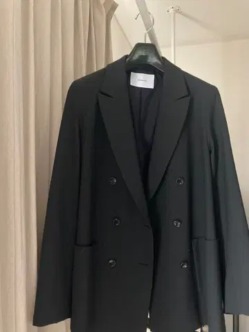 FRAMeWORK 2025 프레임워크 더블 자켓 블랙 테일러드