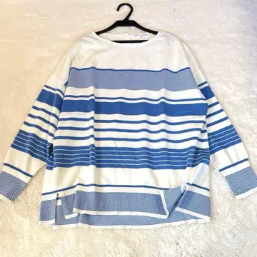 23구 코튼 폴리에스테르 스트레치 오버 사이즈 니트 빅 사이즈