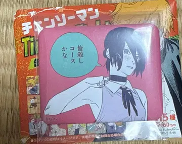 체인소 맨 중국 상하이 점프샵 스퀘어 캔뱃지 레제 1