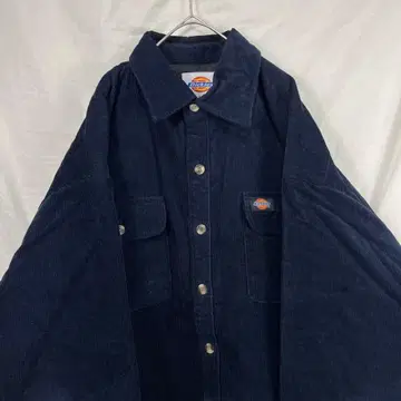USA 구제 의류 디키즈 dickies 안감 퀼팅 코듀로이 셔츠