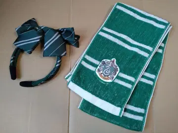 USJ 슬리데린 머리띠 & 머플러 타월