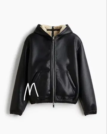 H&M 에비에이터 자켓 M 사이즈 블랙