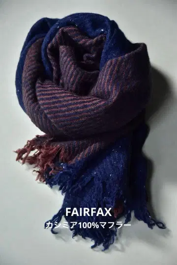 FAIRFAX 캐시미어 100% 머플러