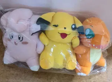 포켓몬 봉제 인형 피카츄 꼬부기 삐삐 초기 레트로