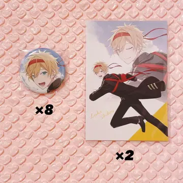 아오페라 시호 루카 캔뱃지 8 포스카 2