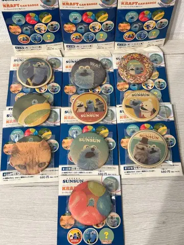 퍼펫 스 크라프트 캔뱃지 풀 컴프 세트