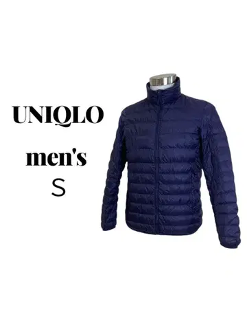 유니클로 울트라 라이트 다운 남성용 퍼플 보라색 S