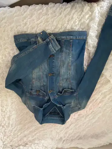 타미힐피거 데님 자켓