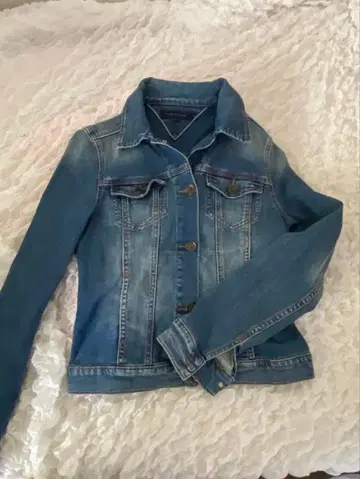 타미힐피거 데님 자켓