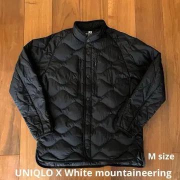 UNIQLO x 화이트 마운티니어링 하이브리드 다운 자켓