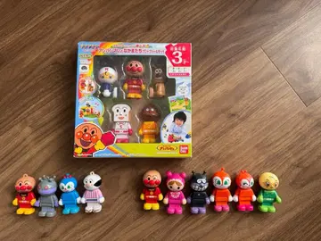 블록 라보 호빵맨과 친구들 호빵맨 블록 인형 세트