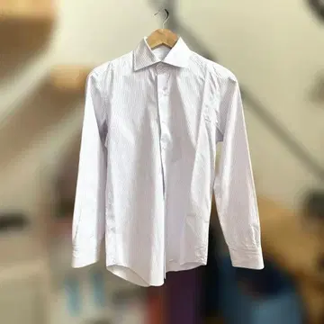 극미품 FAIRFAX 토마스 메이슨 스트라이프 와이드 칼라 일본제