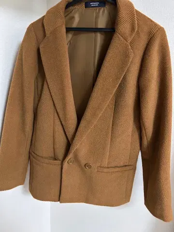 MOTOMACHI 브라운 테일러드 자켓