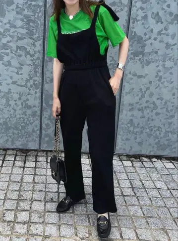 mignon waffle banding overall