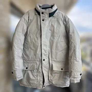 새상품급 Y2K FOREST CLUB 다운 자켓 L 베이지