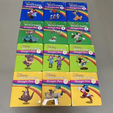 Disney 영어 Straight Play 1-12권 세트