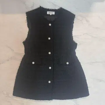 아르페쥬 스토리 트위드 베스트 사이즈 2