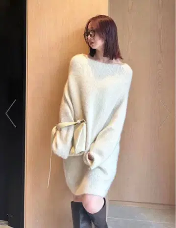 FRAYI.D 라쿤 미니 니트 원피스