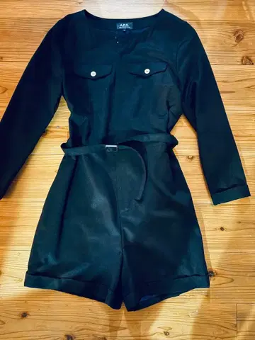 A.P.C. 블랙 올인원 S 사이즈