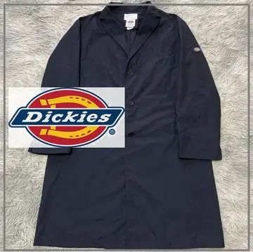 [ 빅 사이즈 ] Dickies 암 포인트 로고 롱 코트 4413