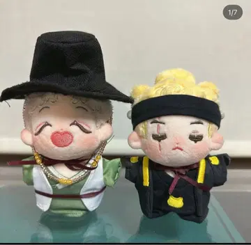 BTS 윤기 호석 10cm 봉제 인형