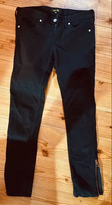 Drawer 블랙 스키니 팬츠 사이즈 40