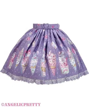 Angelic Pretty Decoration Icecream 스커트