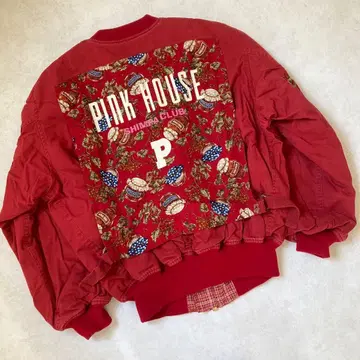 핑크하우스 딸기잼병 제크 블루종 점퍼 MA-1