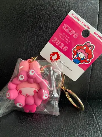 [ 새상품.미사용 ] EXPO2025 산리오 미야쿠미야쿠 최애 컬러 키링