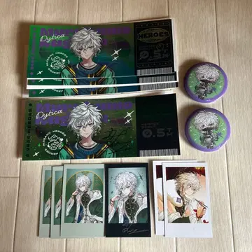 무라쿠모 카게츠 Dytica 니지산지 티켓 캔뱃지 폴라로이드