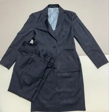 미츠미네 그레이 체크 무늬 수트 9호