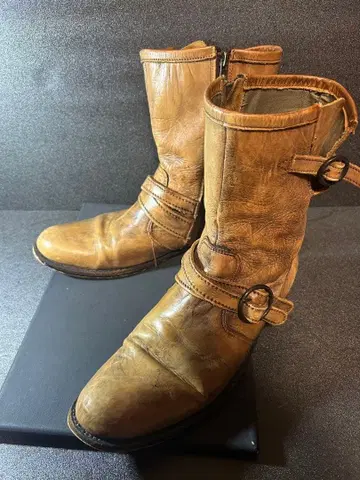 USA제 엔지니어 부츠 빈티지 TALON 지퍼 단종