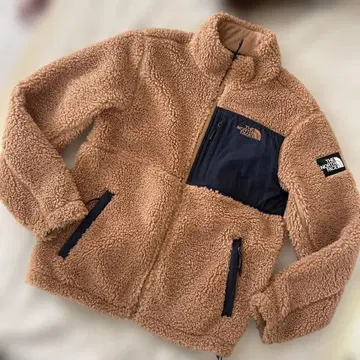 THE NORTH FACE 레어 플리스 보아 자켓 베이지 M