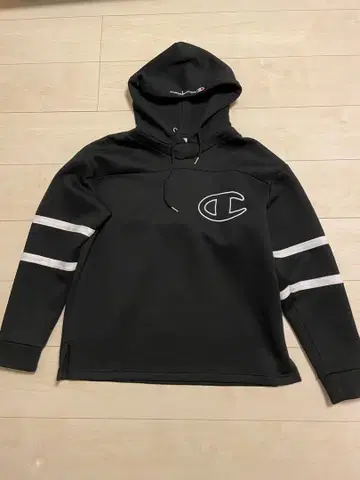 Champion X-LARGE 블랙 후디 M 사이즈