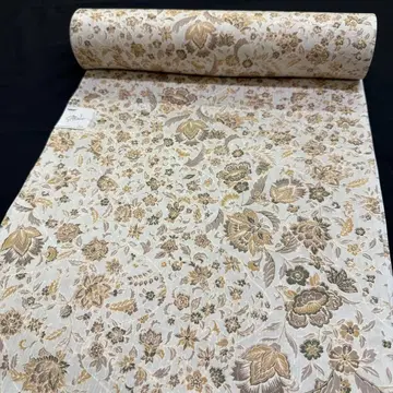 새상품 토레이 실룩 코몬 옷감 문양 베이지 당초꽃 사라사