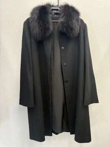 Nouvelle Vague 퍼 달린 롱 코트