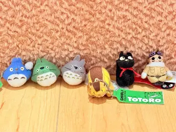 스튜디오 지브리 마스코트 키링 6개 세트