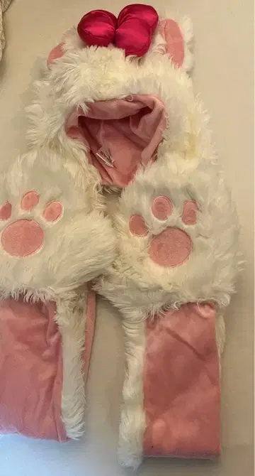 디즈니 마리 아리스토캣 팬캡 머플러