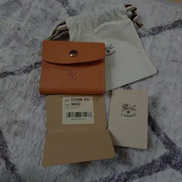 일 비종떼 이단 접이식 지갑