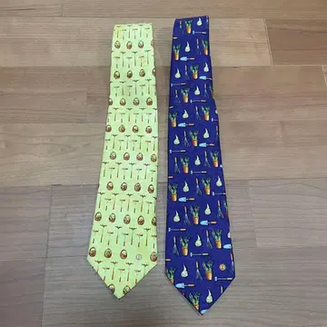 [ 최종 ] dunhill 던힐 남성용 넥타이 2개 세트