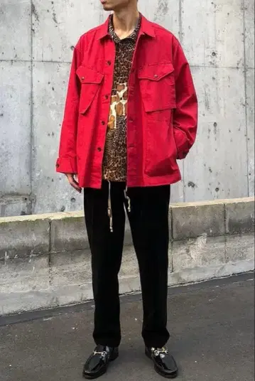 Aie PAINTER SHIRT ANIMAL PATCHWORK