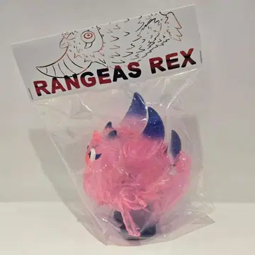 란지아스 렉스 핑크 클리어 소프트 비닐 피규어 리틀햇 T9G