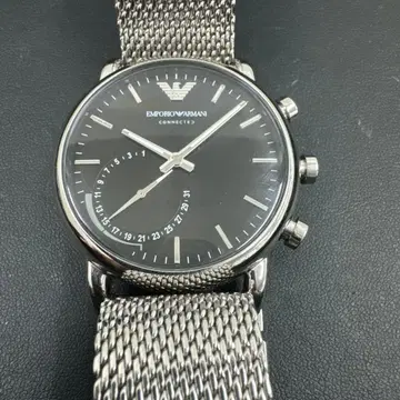 Emporio Armani 실버 손목시계 아르마니