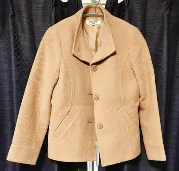 NATURAL BEAUTY BASIC 베이지 울 코트