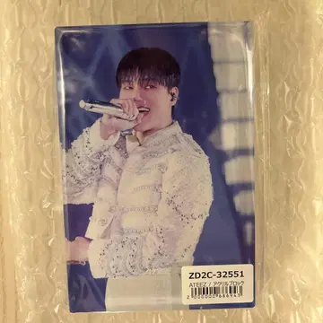 새상품 미개봉 ateez 아크릴 블록 우영