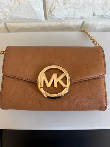 MICHAEL KORS 브라운 숄더백