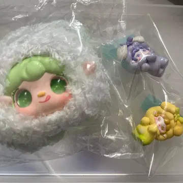 yooki 쿠키 베어 중국 블라인드 박스 시크릿 봉제 인형