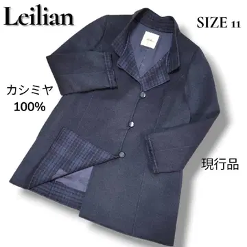 현행 모델 사이즈 11 레리안 캐시미어 100% 미들 코트 A라인