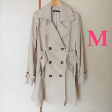 [ 새상품 ] 트렌치코트 베이지 M 사이즈
