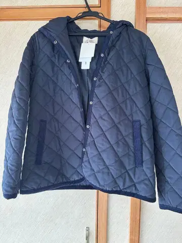 JF READY MADE 네이비 퀼팅 자켓 F 사이즈